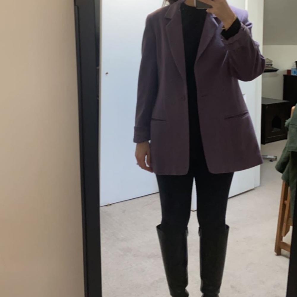 Kate Hill Purple Blazer